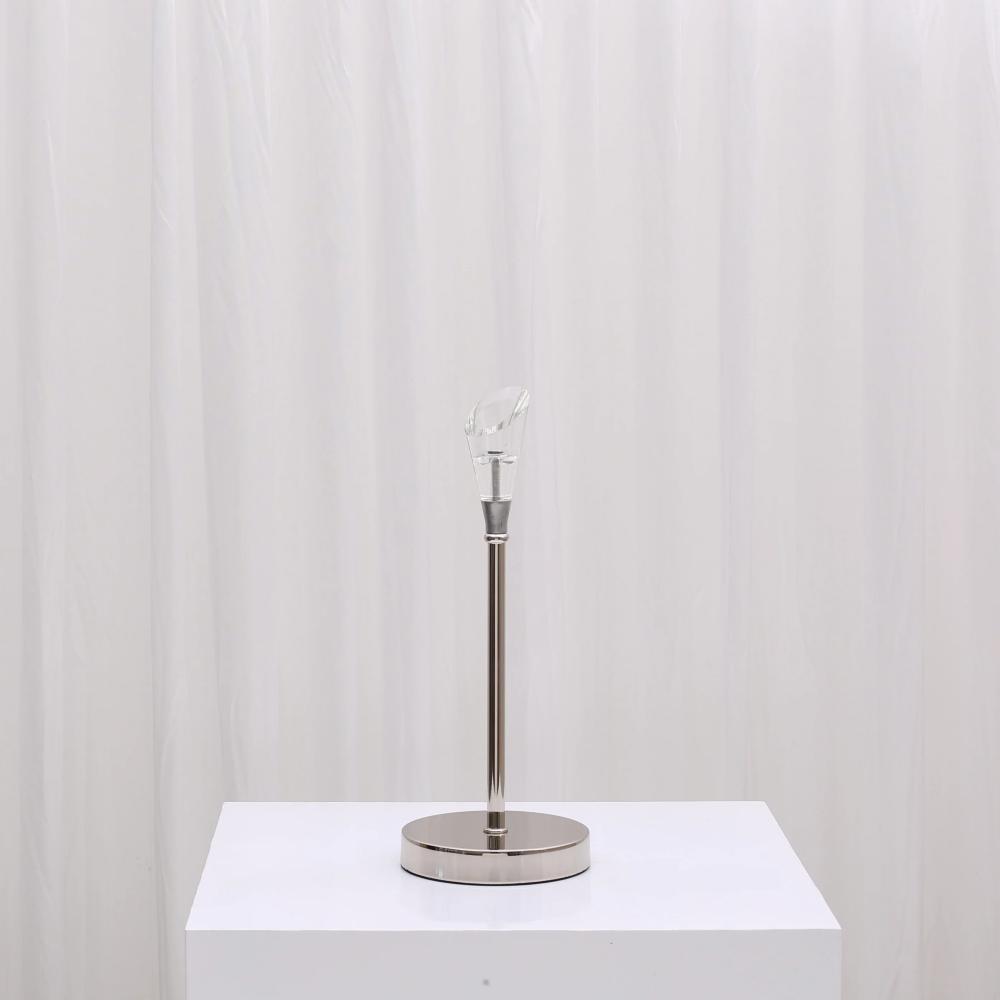 Alessia Candlestick - Small/ Silver