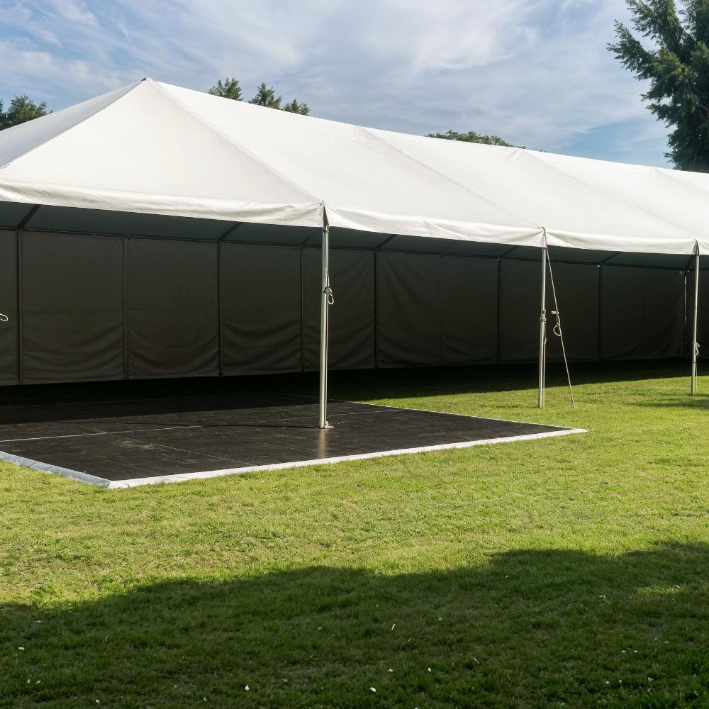 Weighted 6m x 18m Marquee