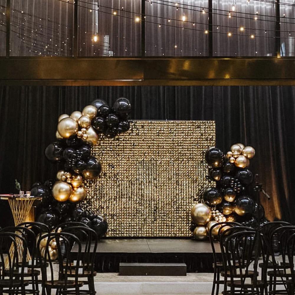 Gold Diamond Shimmer Wall Backdrop