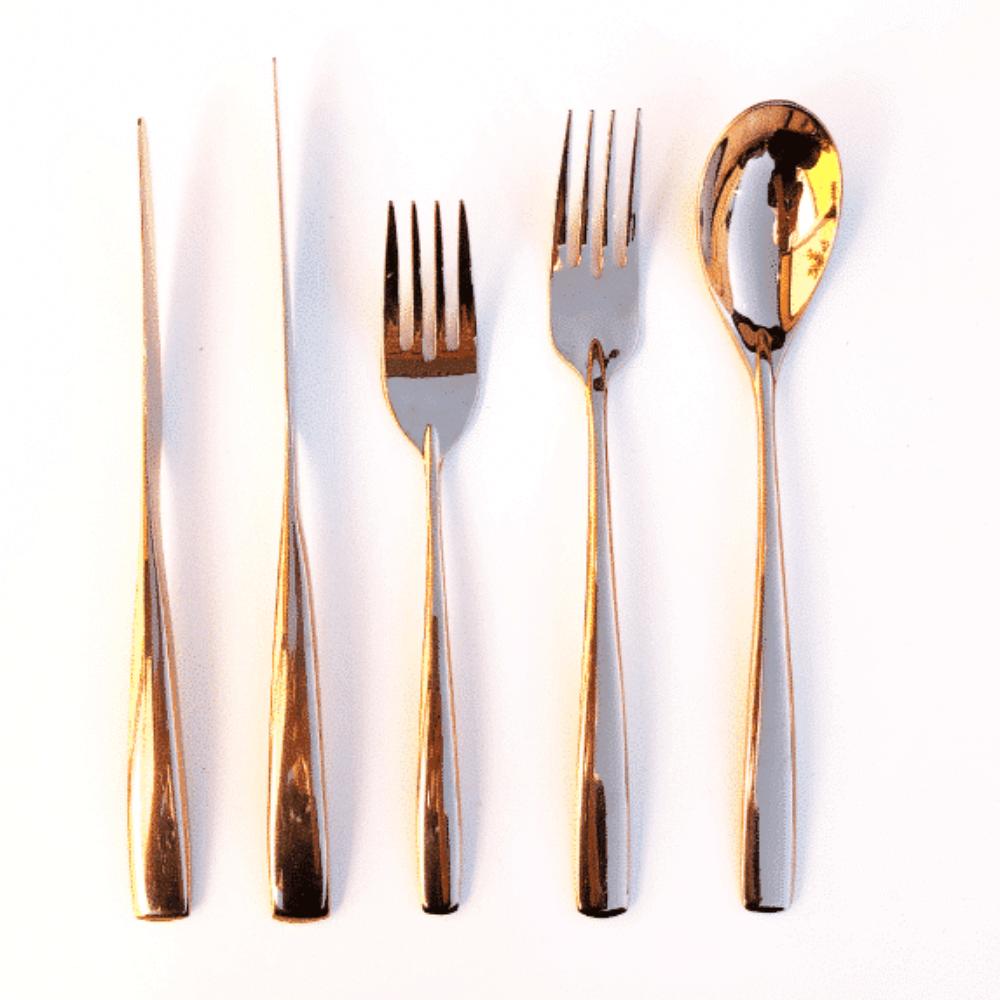 Cutlery – Rose Gold Set