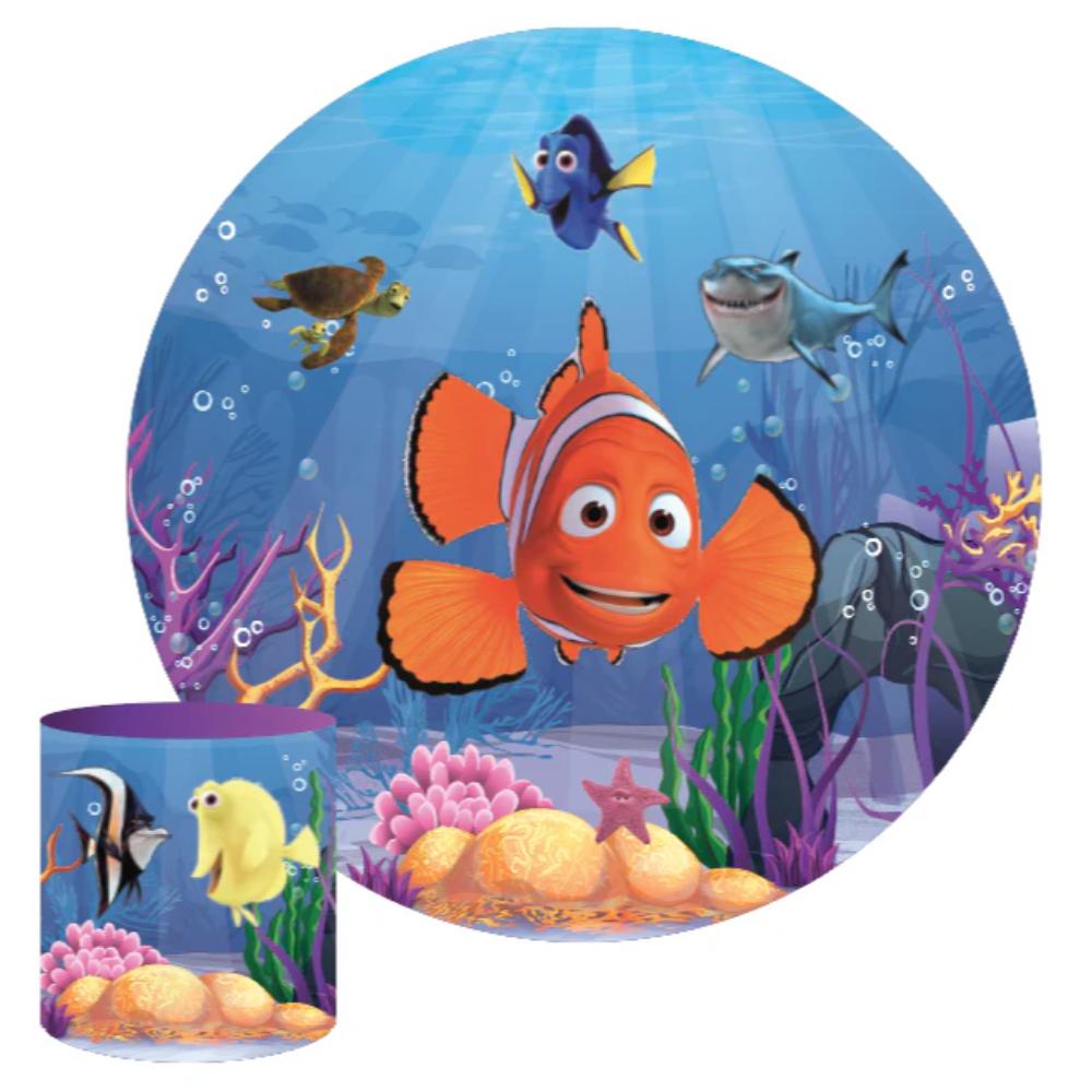 Finding Nemo Round Backdrop Package