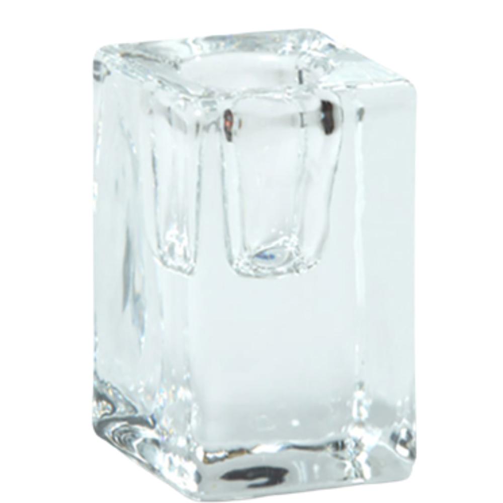 Taper candle holder cube 6cm x 4cm