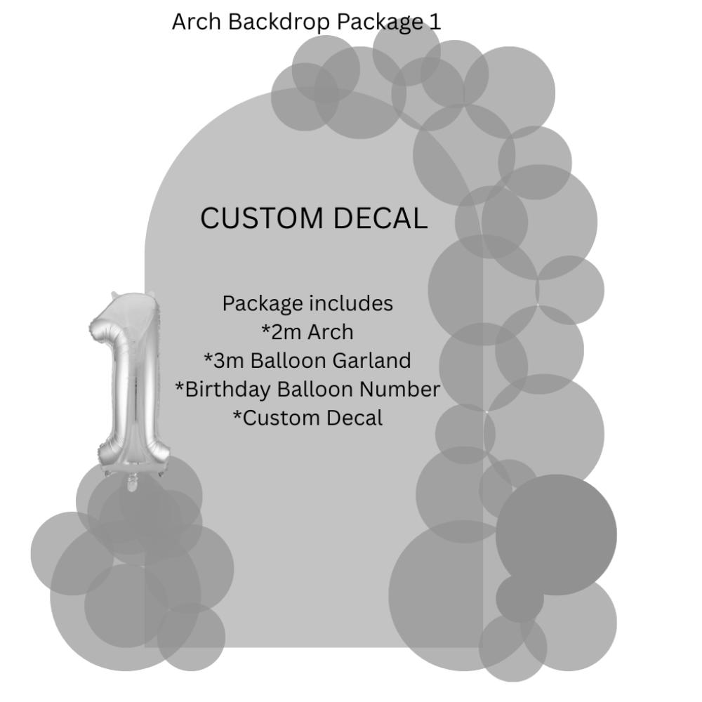 Arch Backdrop Package 1