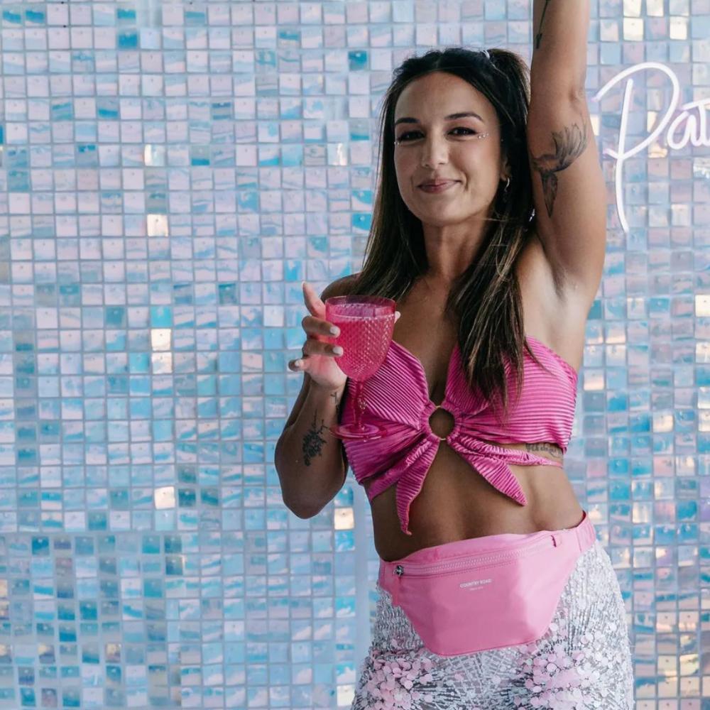 Blue Pearl Shimmer Wall Backdrop