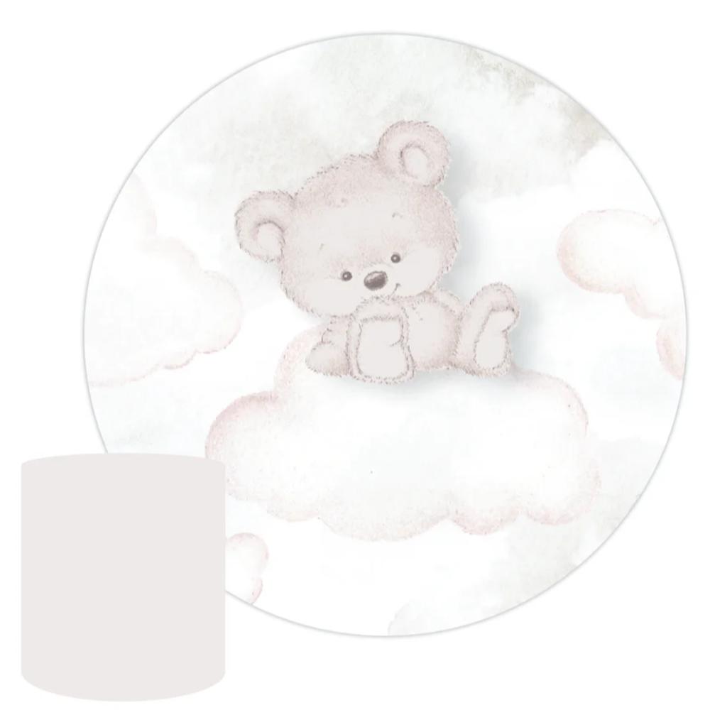 Teddy Bear Round Backdrop Package