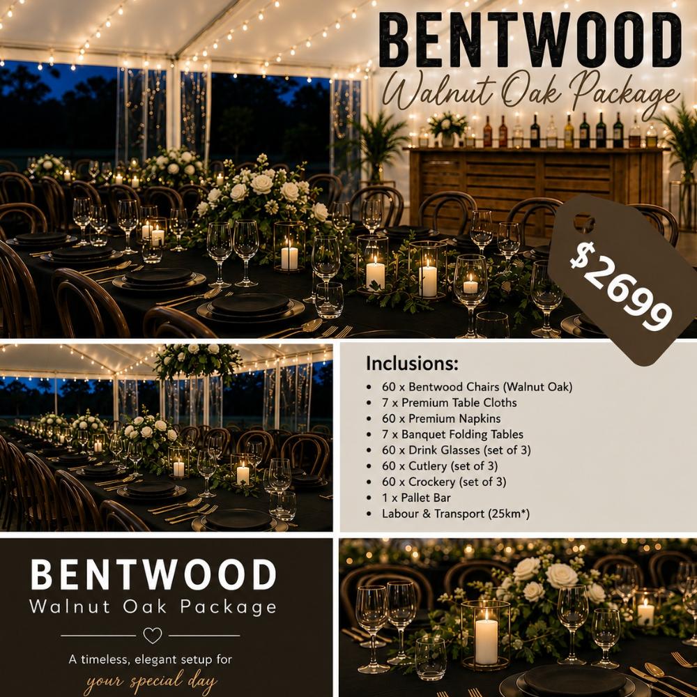 Wedding Package - Bentwood Oak Package