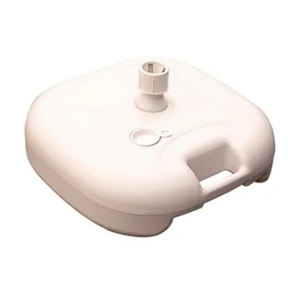 Base - Umbrella Weights Base Plastic Fillable White Base