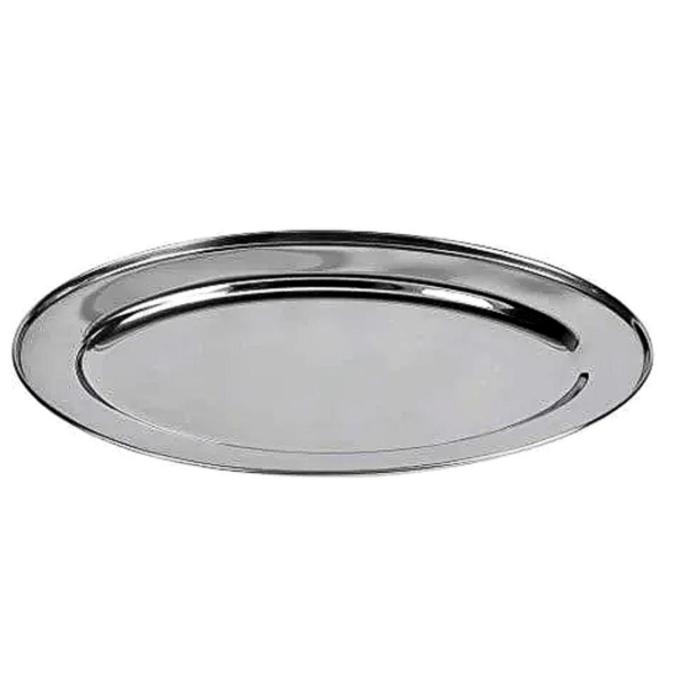 Stainless Steel Serving Tray - Oval 500mm