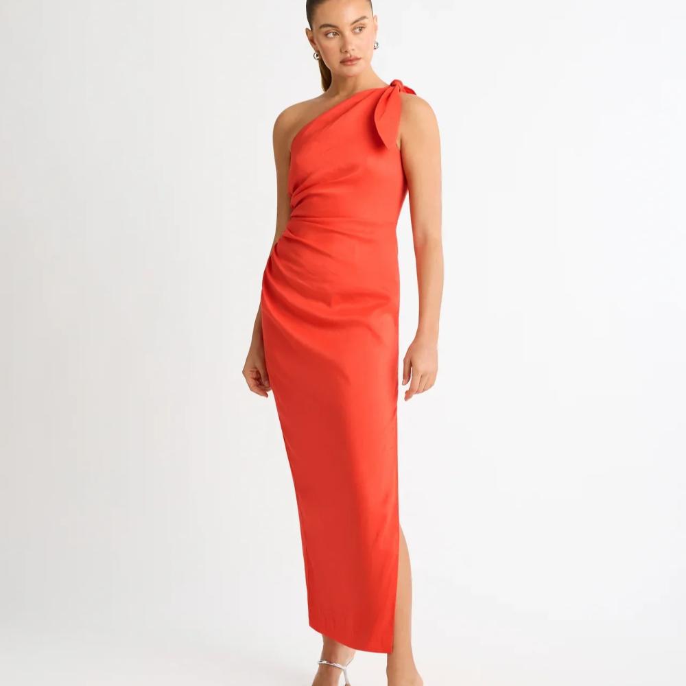 Sheike Kennedy Maxi Dress - Red Size 8