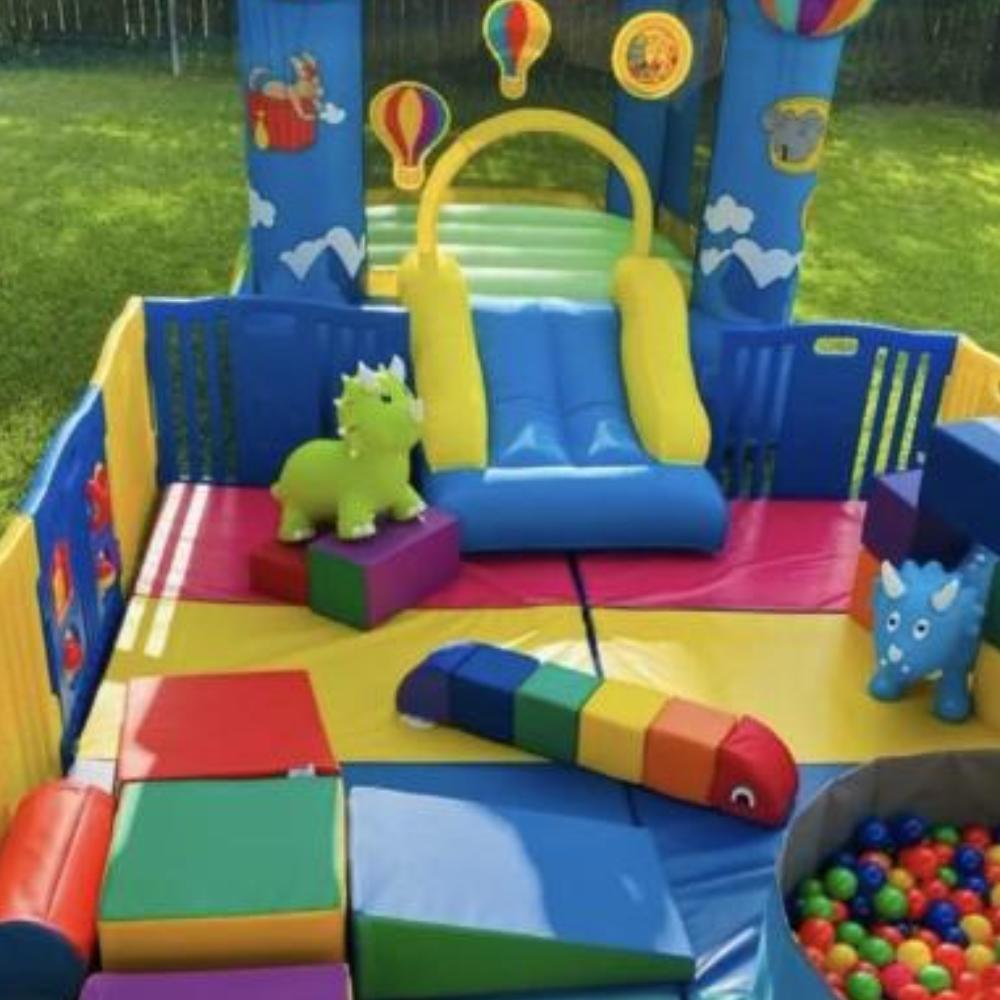 Toddler Softplay with Jumping Castle & Rollercoaster