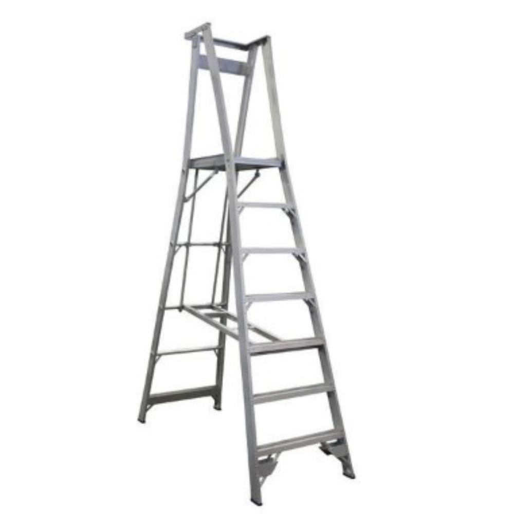 8ft Platform Ladder – Aluminium