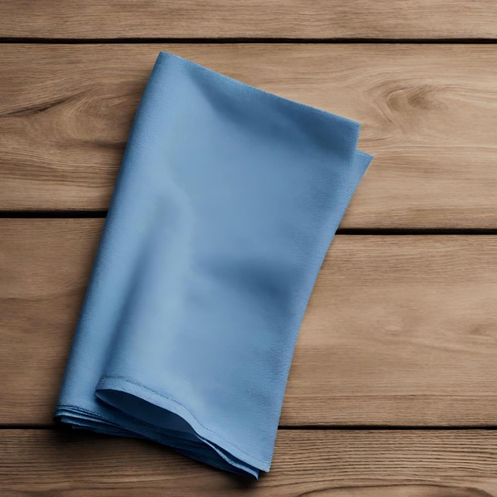 Dusty Blue Hand Napkin