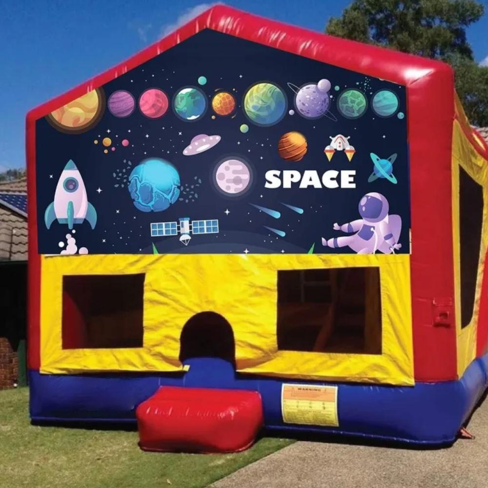 Outer Space Medium Banner Jumping Castle