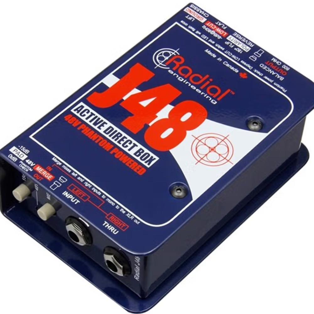 DI BOX Active direct box J48
