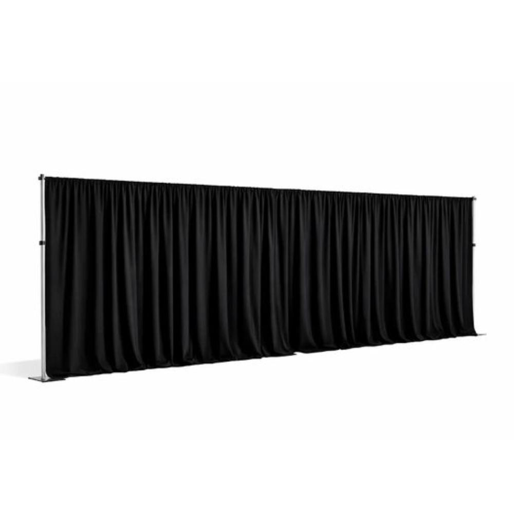 Backdrop - Black Lycra Backdrop Panel - Black (1.5 meter wide x3 meters high)