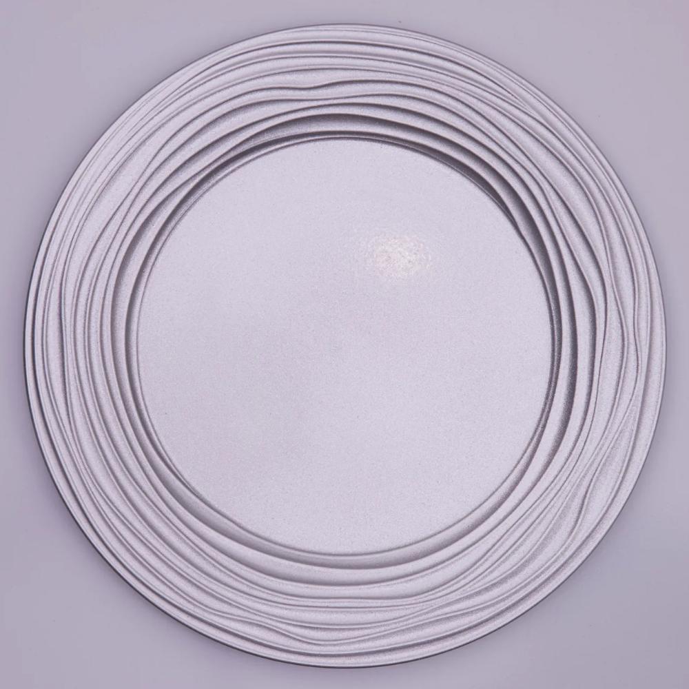 Violet Charger Plates