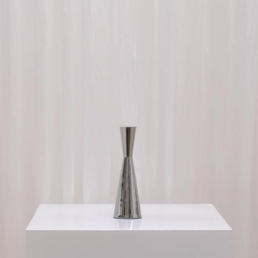Eva Candlesticks - Medium/Silver
