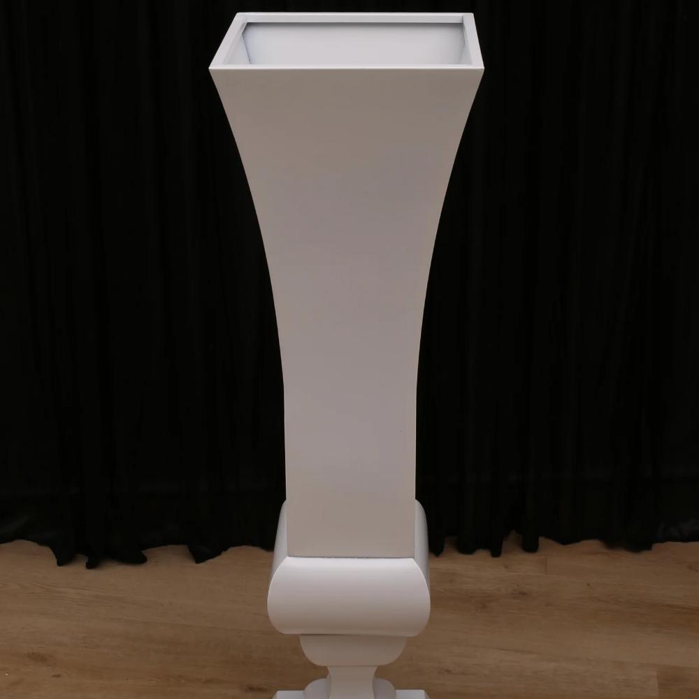 Marcella Floral Urns - Small/White
