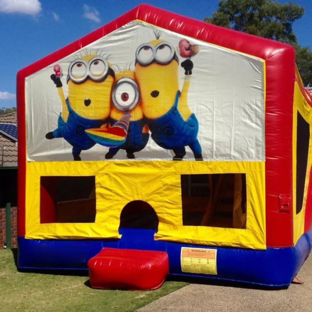 Minions Medium Banner Jumping Castle