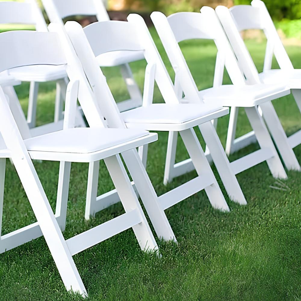 WHITE AMERICANA CHAIRS