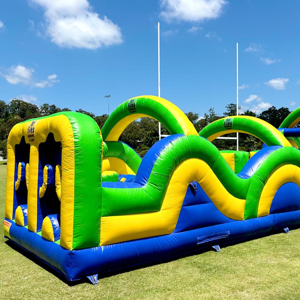 15m Adventure Dash Inflatable Obstacle Course