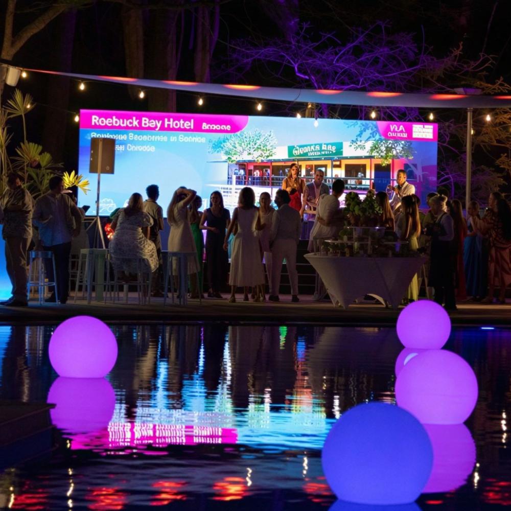 LED Floating Sphere Small