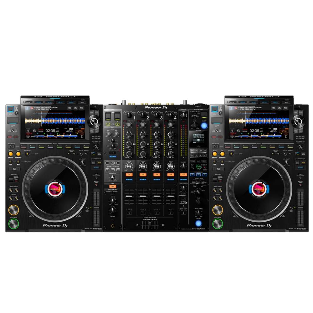 Pioneer DJ System 2 x CDJ-3000 + DJM900NXS2