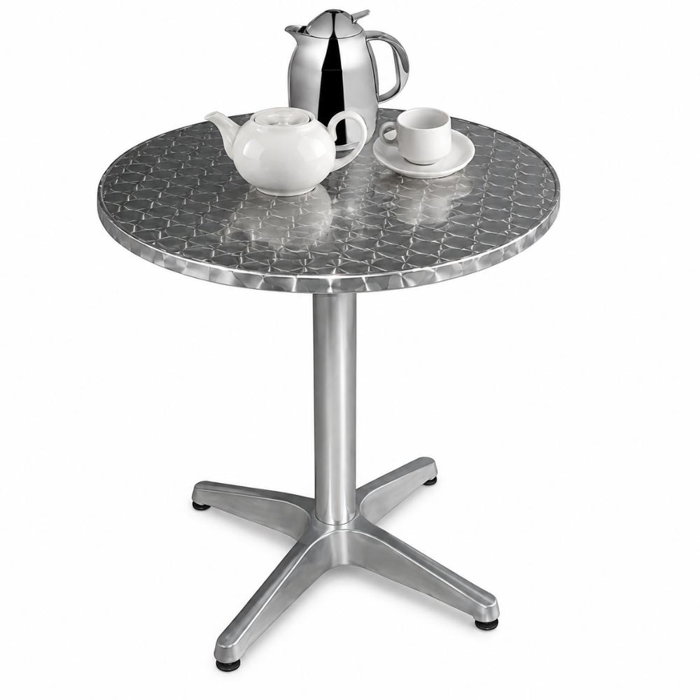 Table - Round 60cm Low Cafe Stainless