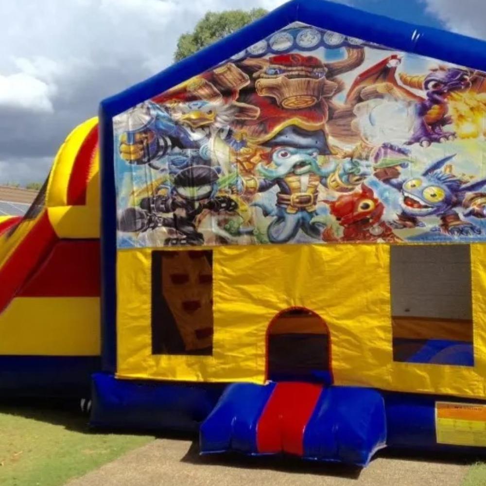 Skylanders Large Banner Jumping Castle