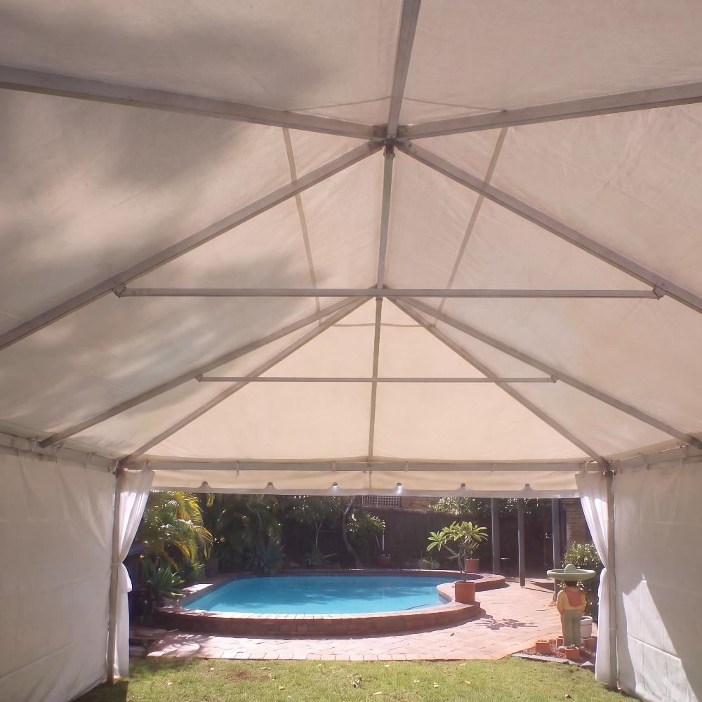 Weighted 4.5m x 4.5m Marquee