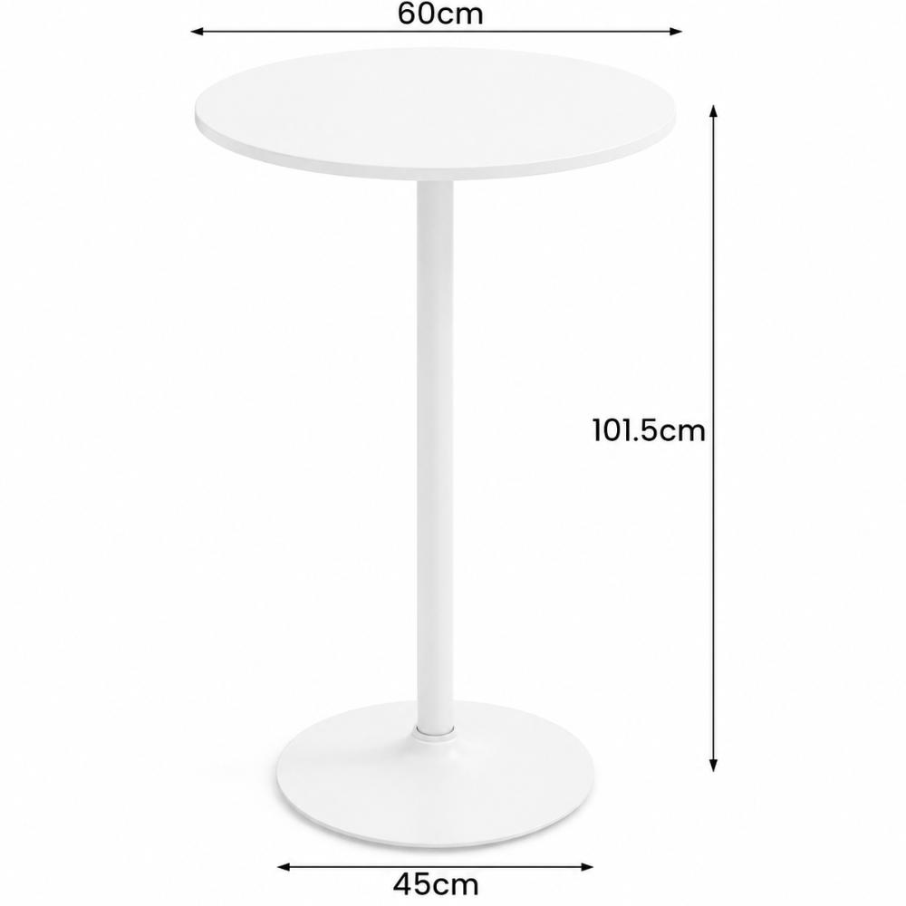 Table - Dry Bar Cocktail Table White