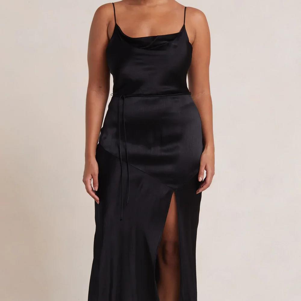 Bec & Bridge Moon Dance Midi Dress Black Size 10