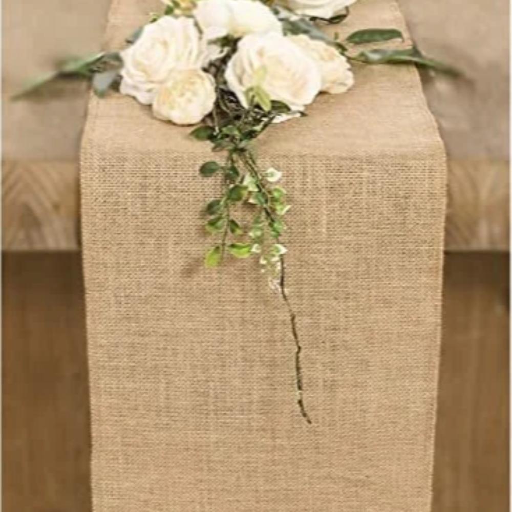 Hessian Table Runner