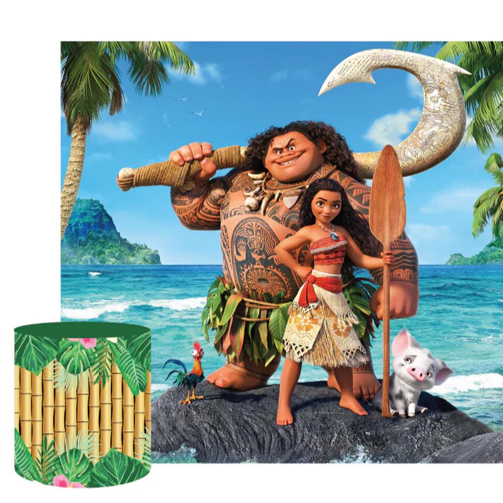 Moana Rectangle Backdrop Package