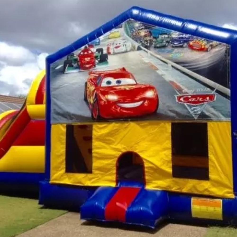 Cars/Lightning McQueen Large Banner Jumping Castle