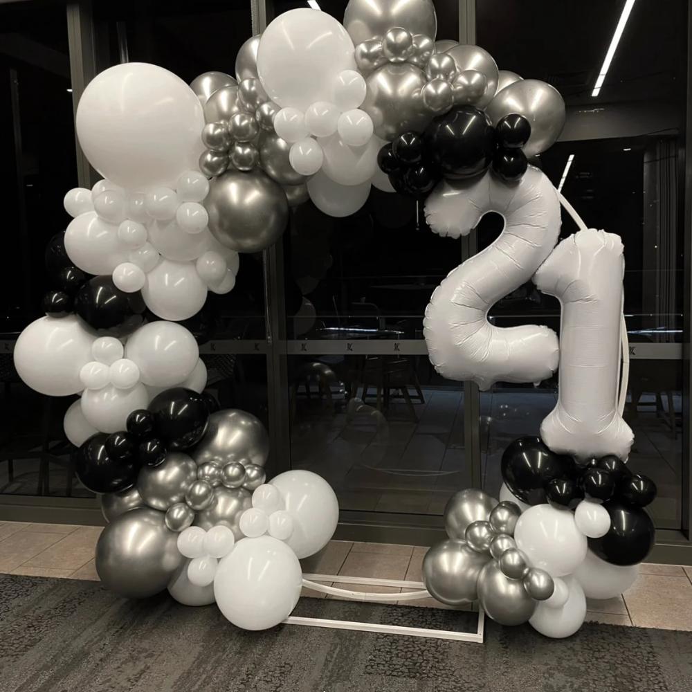 Balloon Garland + Circle Frame Organic