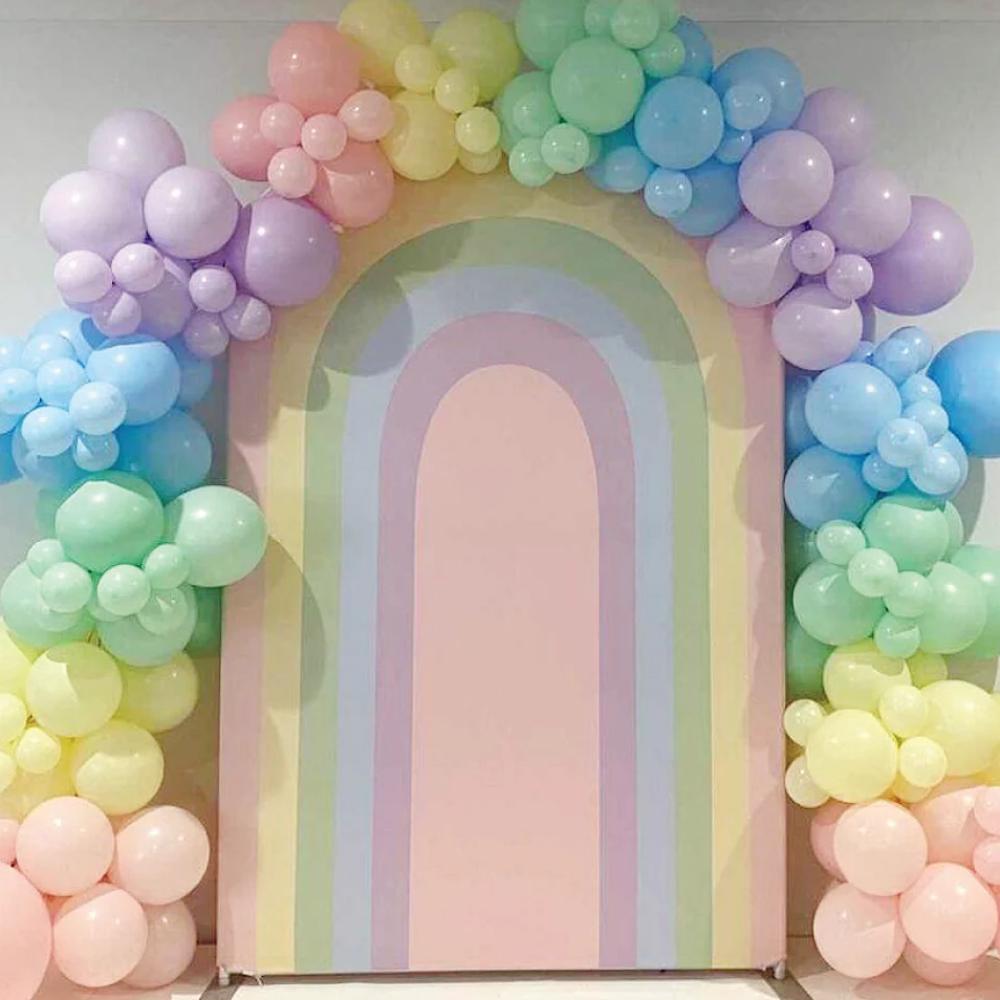 Pastel Rainbow Arch