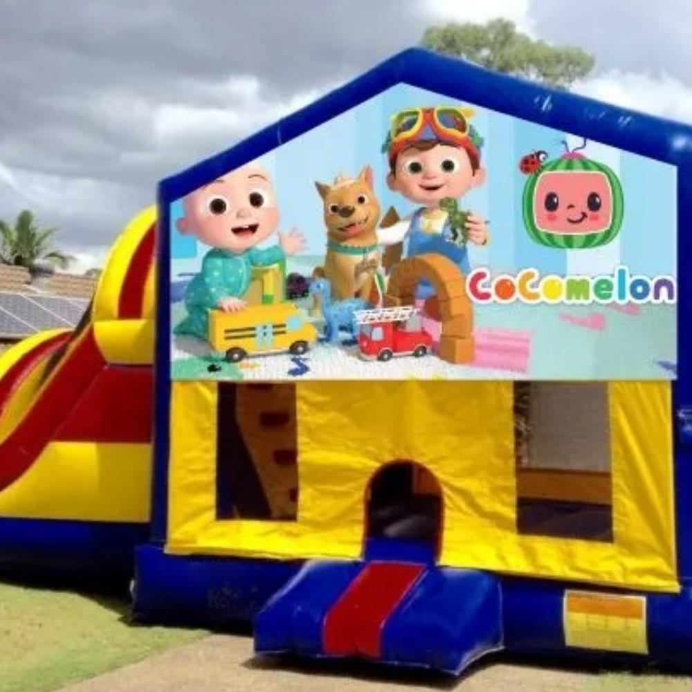 Cocomelon Large Banner Jumping Castle