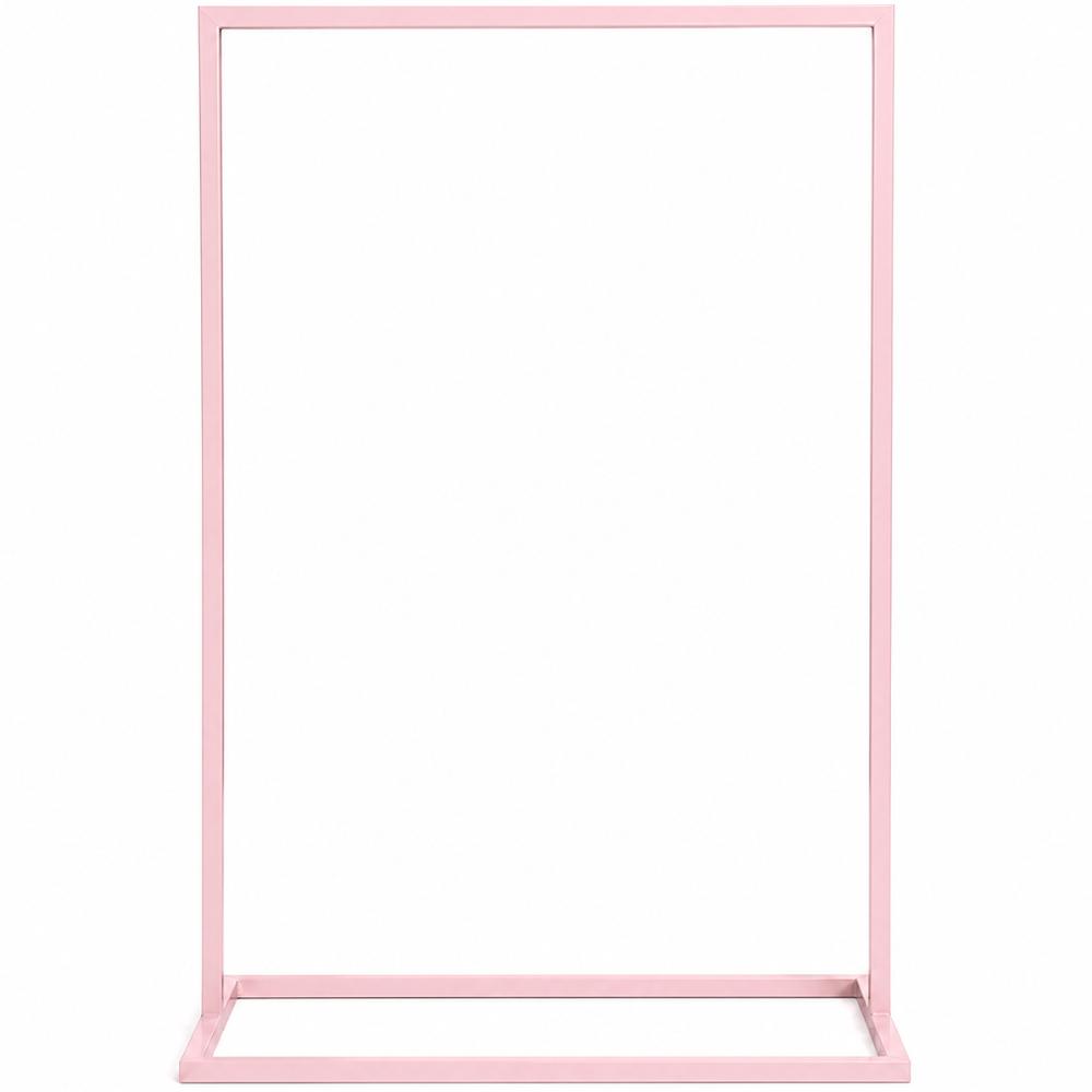 Backdrop - Pink Welcome Sign Stand Hire
