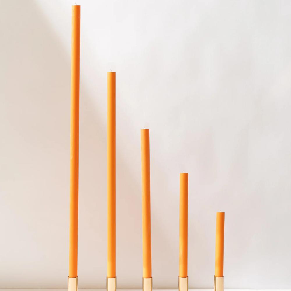 Valencia Orange Cathedral Candles
