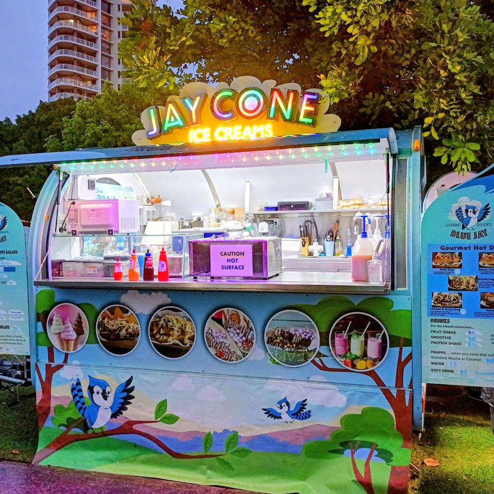 Blue Jay Gourmet Delights Food Van