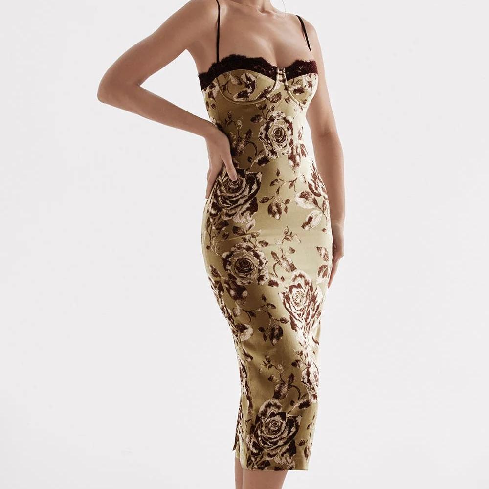 House of CB Cassia in Olive - Size S