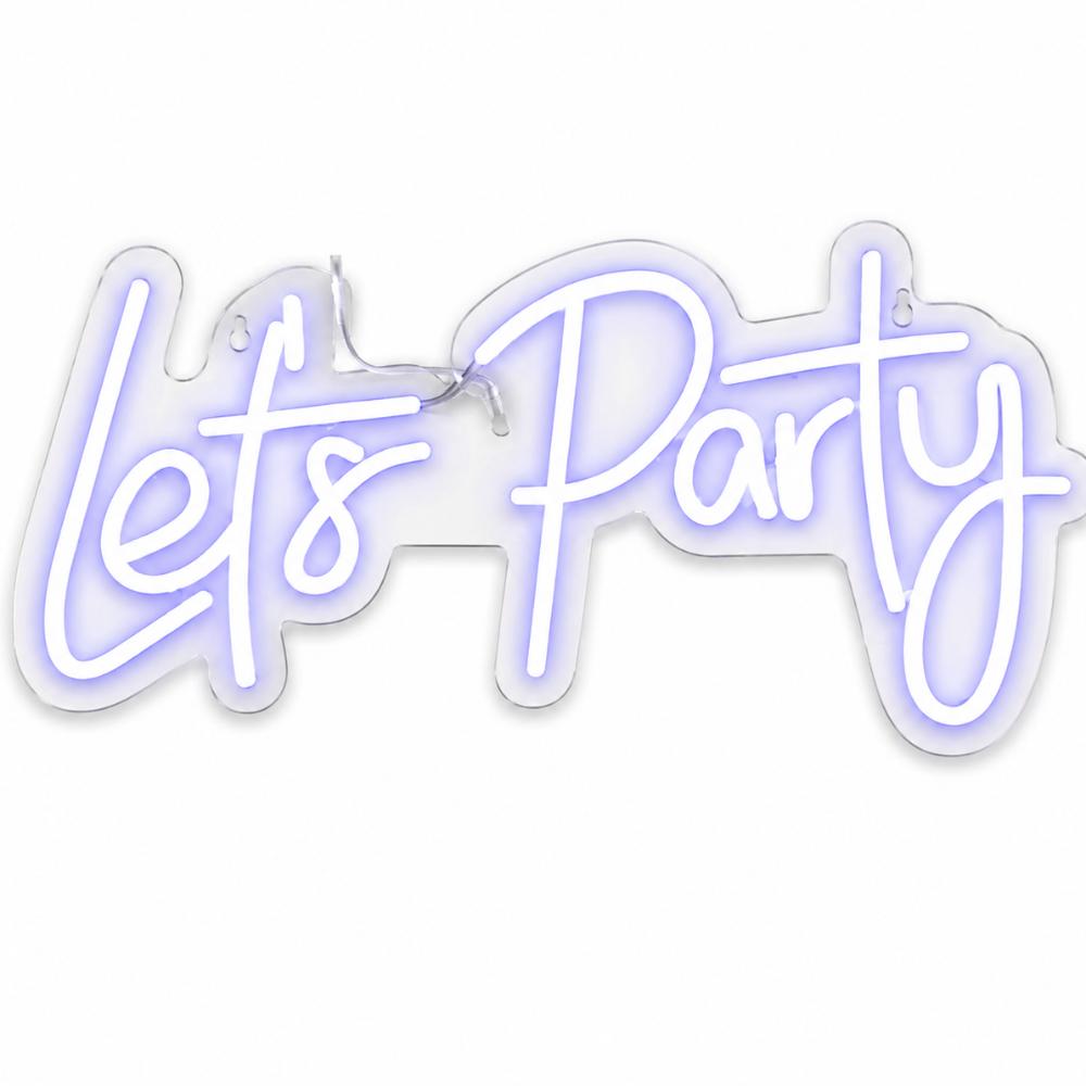 Sign - Neon Let's Party