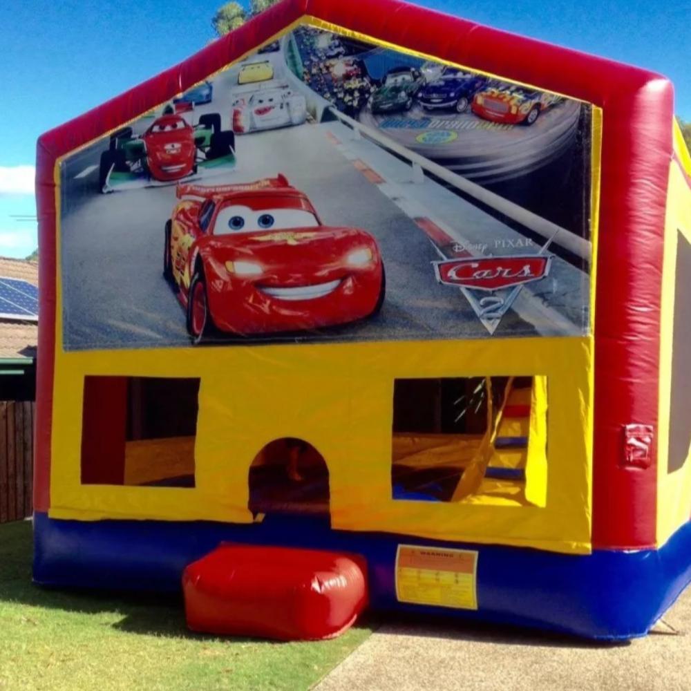 Cars Lightning McQueen Medium Banner Jumping Castle