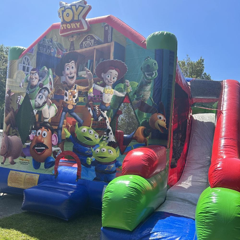 Toy Story Jumping Castle with Slide