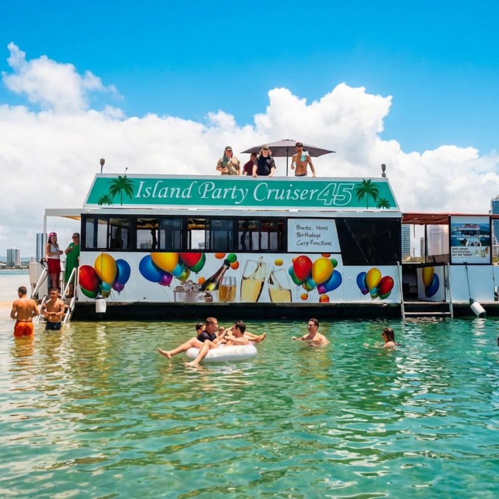 Gold Coast Island Day Out - Private Hire Up To 20 Guests