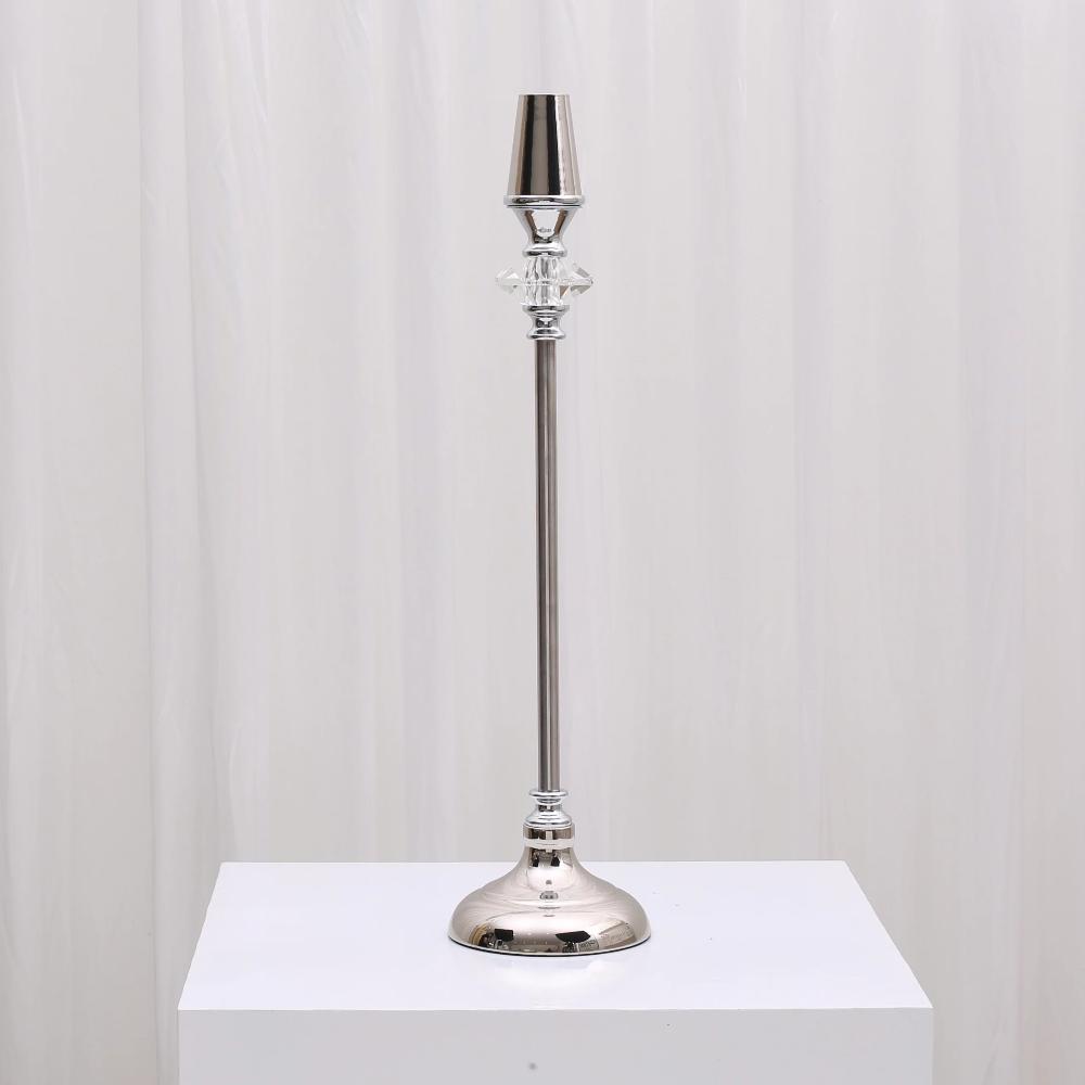 Elena Candlesticks - Large/Silver