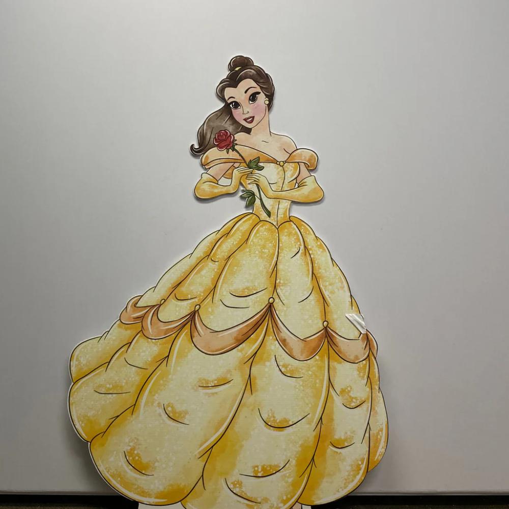Belle Beauty & the Beast standee