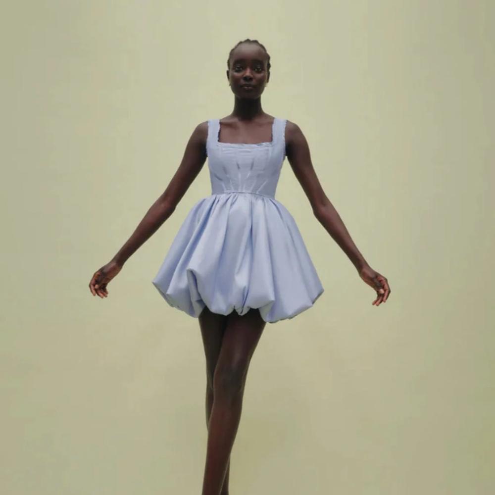 Mini Dress In Cool Lavender & Bon Bon Pink -Size 6 and 10