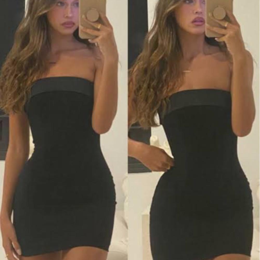 With Jean Chloe Corset Mini Black Size XS